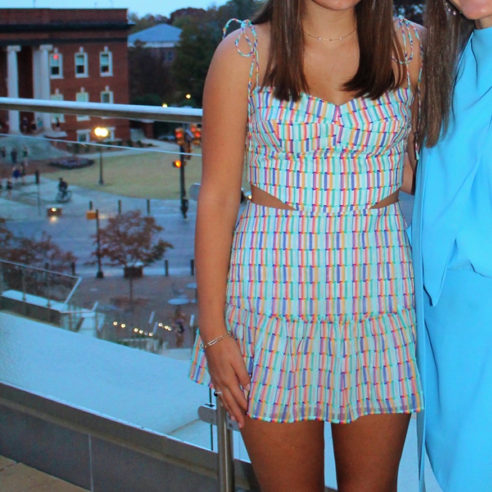 Amanda Uprichard Almare Romper in Carnival